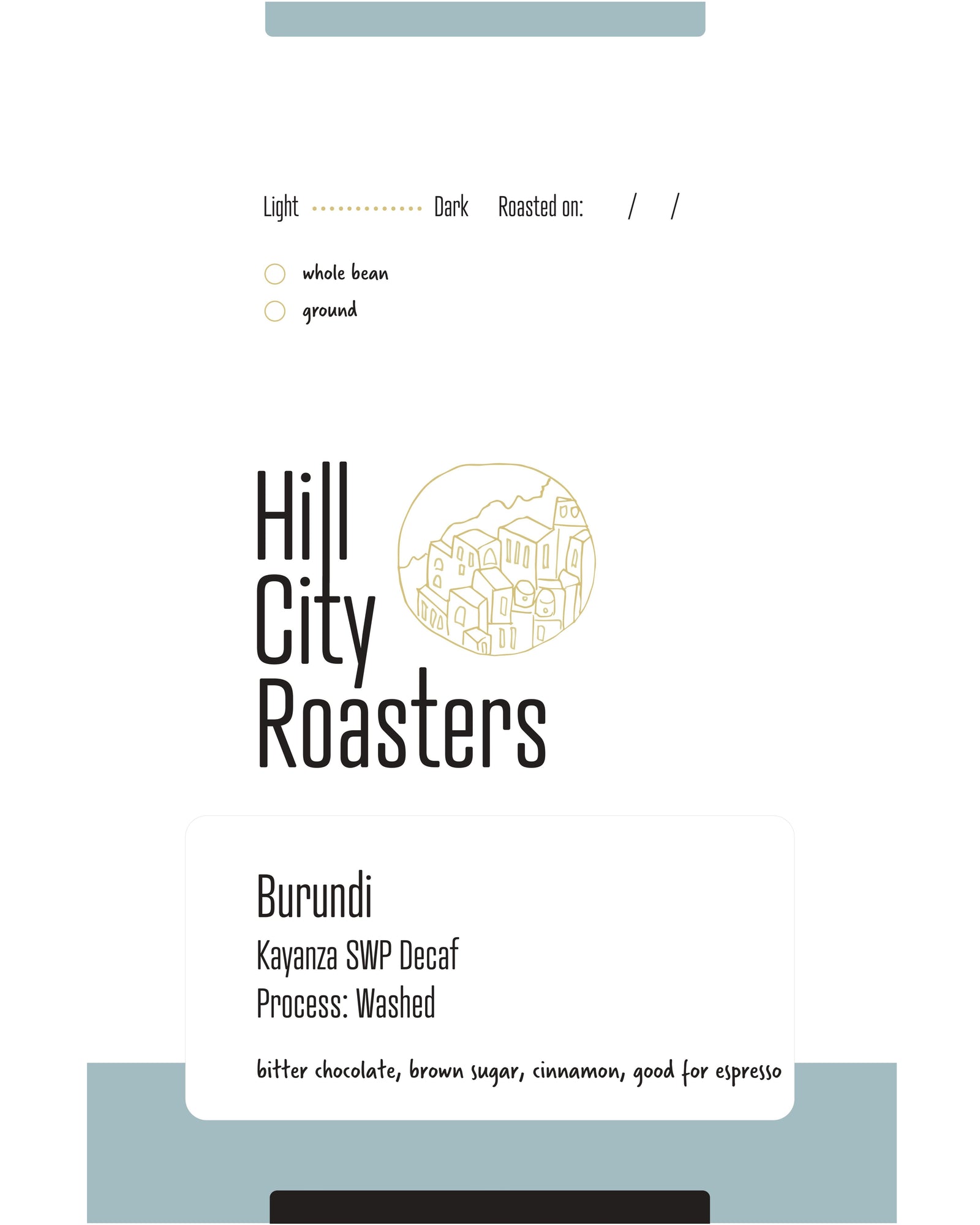 Burundi Kayanza SWP Decaf